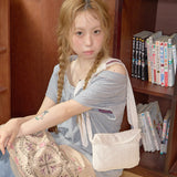 pure star belt bag white