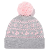 TROLLS JACQUARD ニットポンポンビーニー - MELANGE GRAY