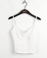 Molet Lace Slit Inner Layered Sleeveless