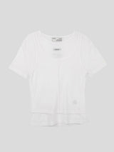 NUBASIC テンセル ハーフ Tシャツ セット アイボリー