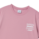 25SS MIX TYPE GRAPHICS SHORT SLEEVE T-SHIRT LIGHT PINK
