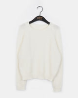 Lakong Loose Fit Angora Round Knitwear