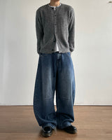Simon Curved Denim Pants