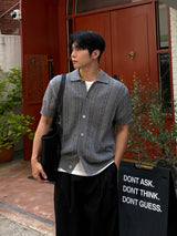 OD cable button cardiganOD cable button cardigan