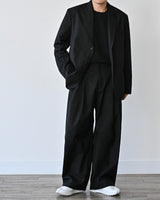 WIT SEMI OVERSIZE BLAZER BK 