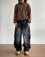 Aero Cargo Denim Pants
