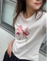 Need Ribbon Short-Sleeved T-Shirt