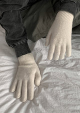 [WOOL80%] ウールタッチ手袋