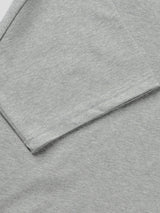 Lettering heavy crop half-sleeves 3color