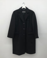 ウールブレンドエッセンシャルロングコート (2 Colors)