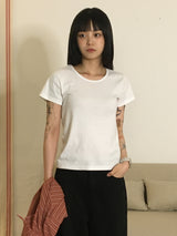 soru basic half T-shirt (3color)