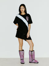 SASH TEE BLACK