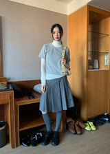 ソフトウォームクロップTシャツ
