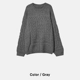 ASCLO リンクエンボシングニット(3color)