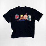 ゴールドフォントオーバーフィットTシャツ - 4COLOR