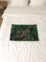 Flower garden foot mat