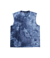 Sorona Marble Singlet (Dark Blue)