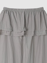 Crinkle Nylon Skirt Pants (3c)