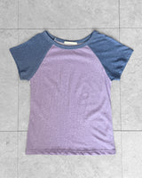 ヘザーラグラン ショートスリーブTシャツ