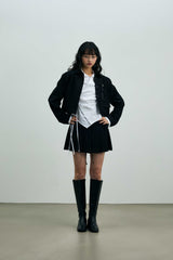 MILD CROP BLAZER / BLACK