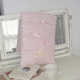Pillow Notebook Pouch_dot pink