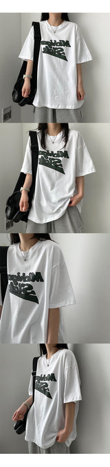 Razigan ラウンド半袖Tシャツ