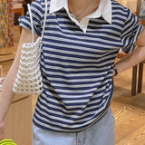 Depot Rugby Collar Short-Sleeved T-Shirt