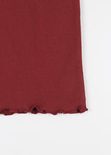 TULIP SHIRRING TEE