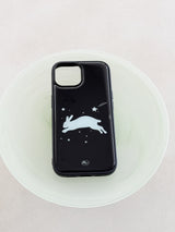 [MADE] Jump Rabbit Epoxy Bumper Case (Black)