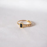 Vicq Black Square Ring
