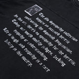 BBD クラッシュドフェイスTシャツ (Black)