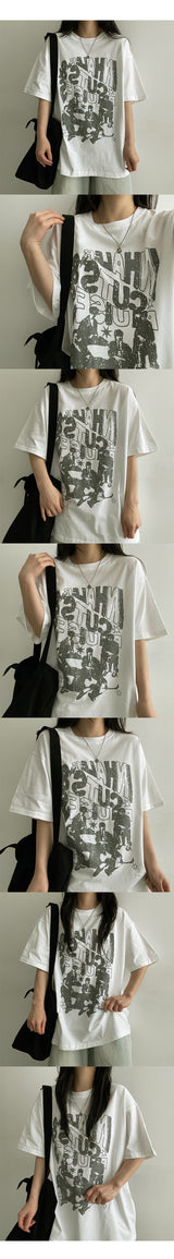 コーンショートスリーブドtシャツ
