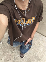 Road PeK Short-Sleeved T-Shirt 4C