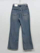 009 Teen Blue Semi Bootcut Denim Pants