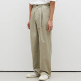 INVERTED PLEATS CHINO PANTS