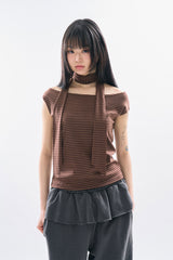 ティラストライプ2wayTシャツ