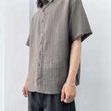 Relaxed Plissé Shirt
