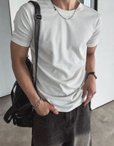 [LAN ARCHIVE] サイドシャーリング半袖Tシャツ