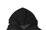 Hobin See-Through Knit Hood Cardigan