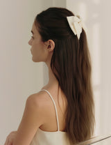 26SS★ Colombe d'Or Unbalance Ribbon Tail Hair Pin