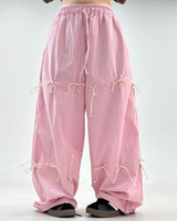 ベイビーボウナイロンパンツ💕 - 3 COLORS