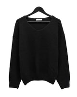 ゼンVネックボカシニット