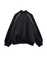 UNISEX パイピングトラックジャケット ブラック