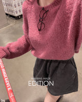 【MADE】Over size Alpaca knit