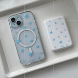 Blue Star Candy Magsafe Jellyhard Case