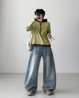 Fire Hook Balloon Denim