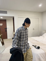 No.1003 napping check SHIRT (3color)