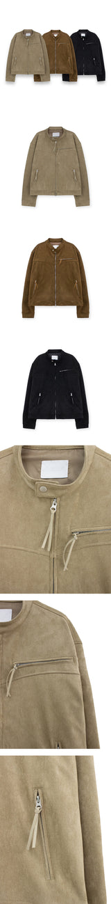 [F/W] Biker suede string jacket(3color)
