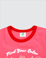 ANGEL RINGER Tシャツ (CROP FIT)