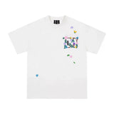 フローラルエンブロイダリーTシャツ